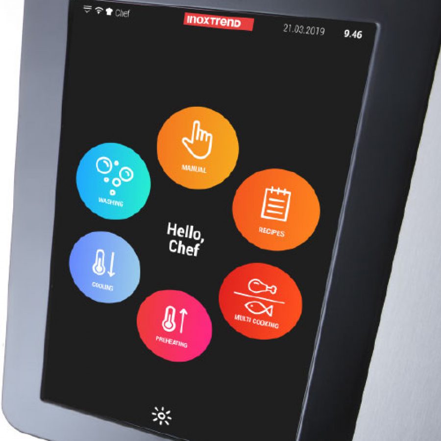 Ampio display touchscreen capacitivo